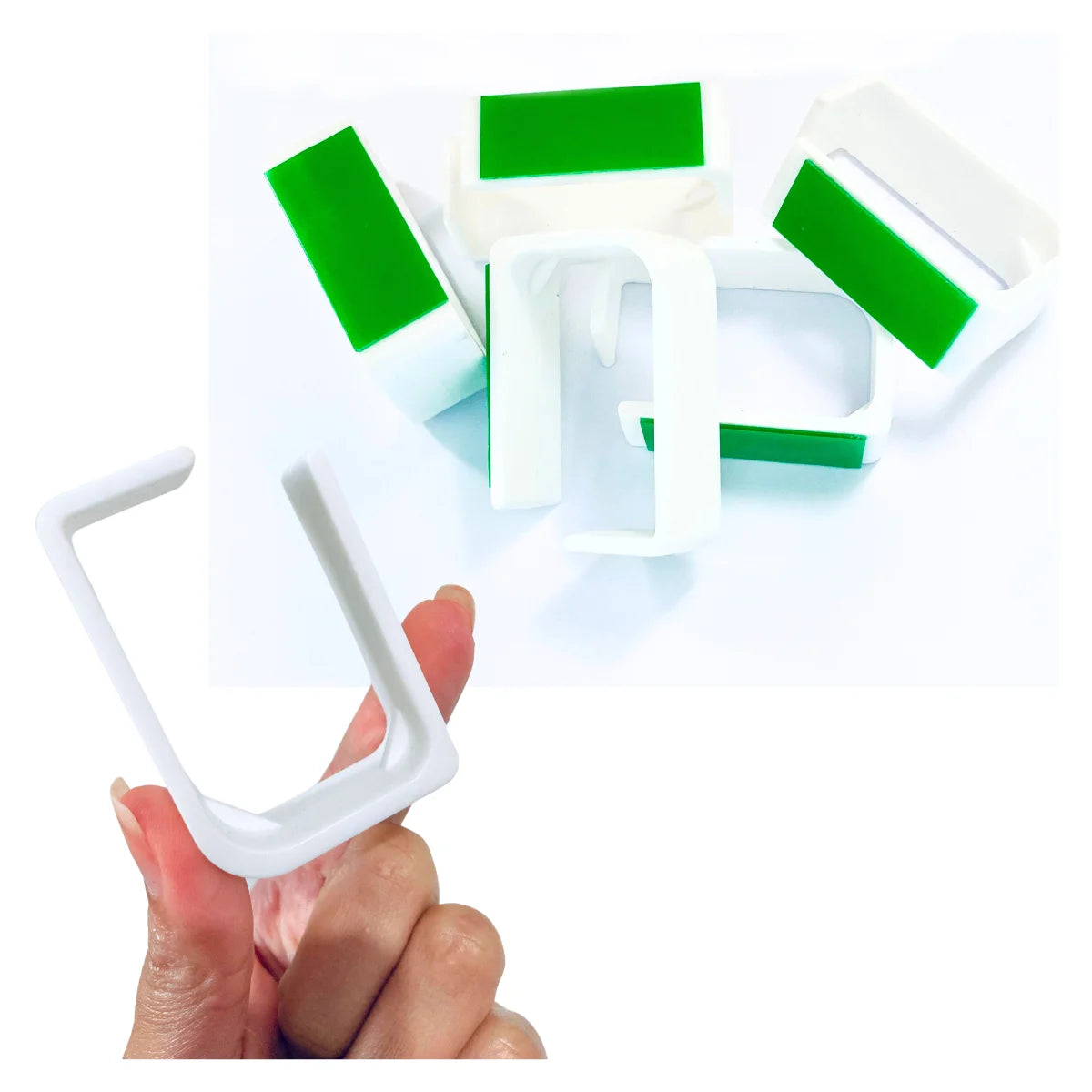 1 peça organizador de cabos