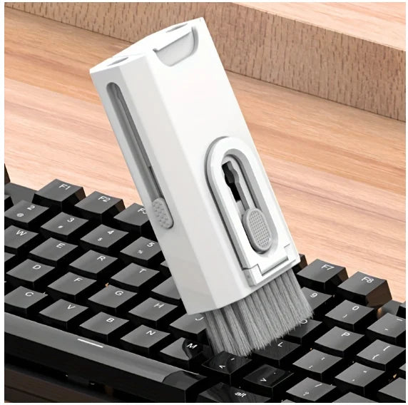 Kit de Limpeza Portátil 8 em 1 – Teclado, Fones, Computador e Acessórios