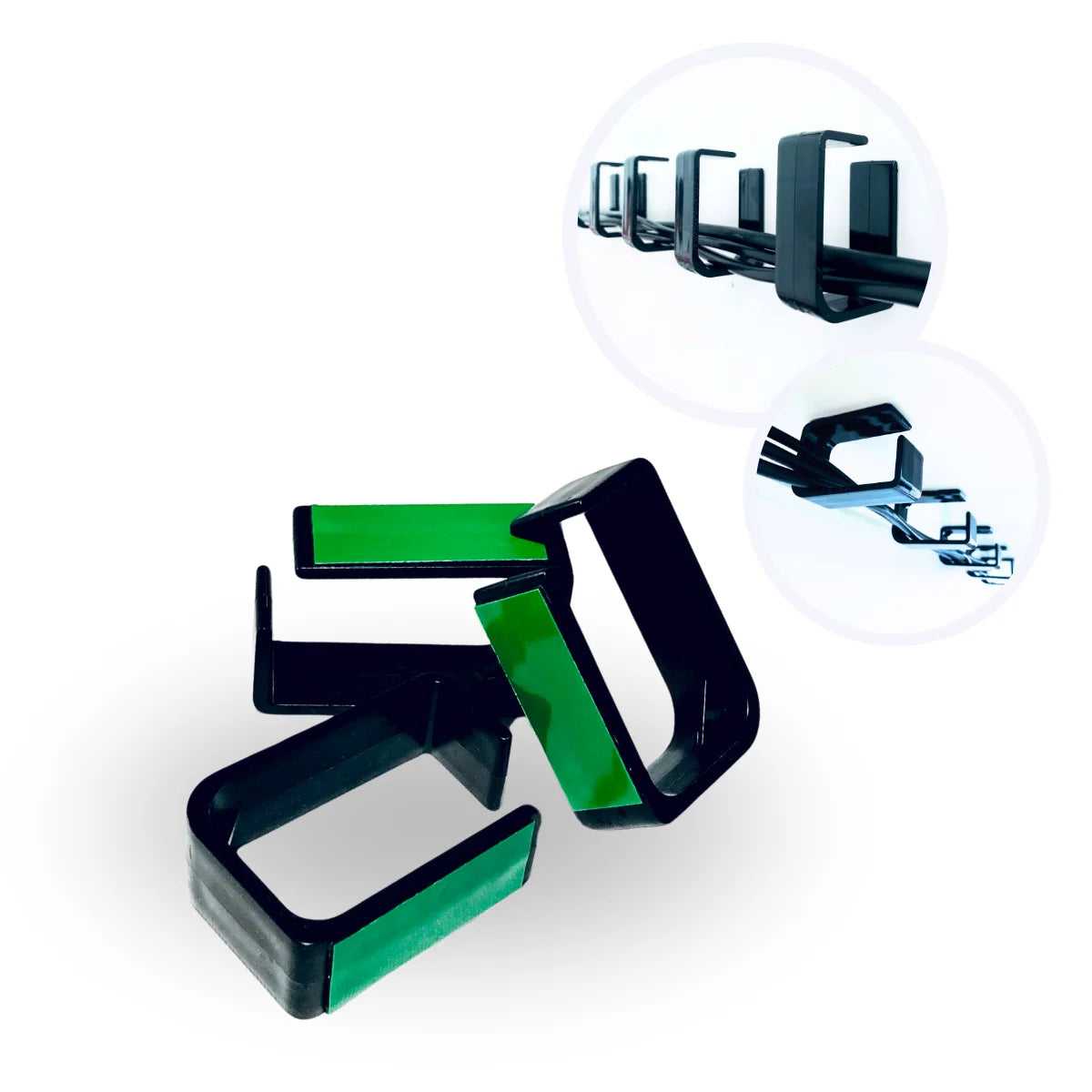 1 peça organizador de cabos