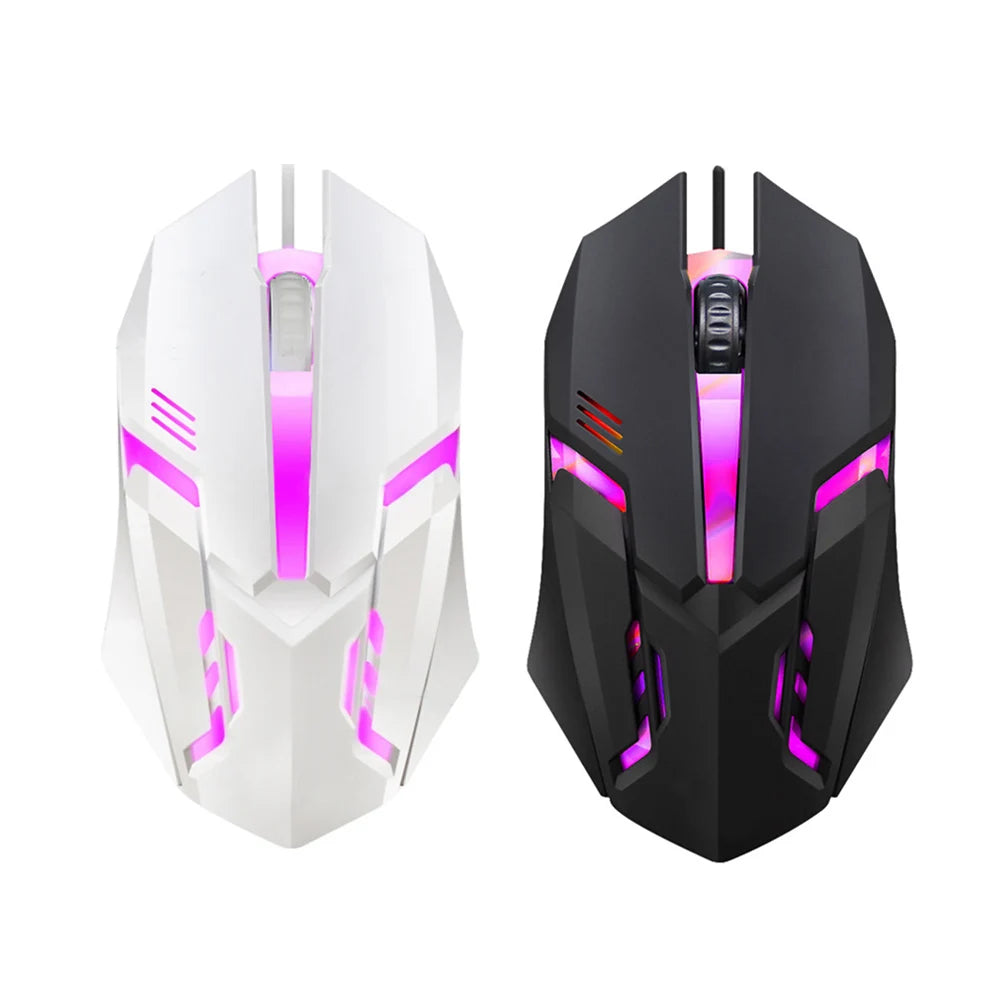 Mouse com Fio LED