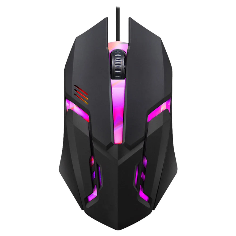 Mouse com Fio LED