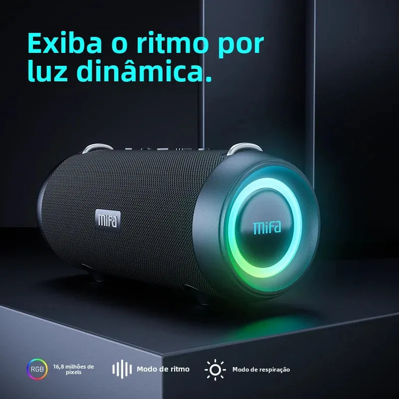 Caixa de Som Bluetooth Mifa A90 Preta