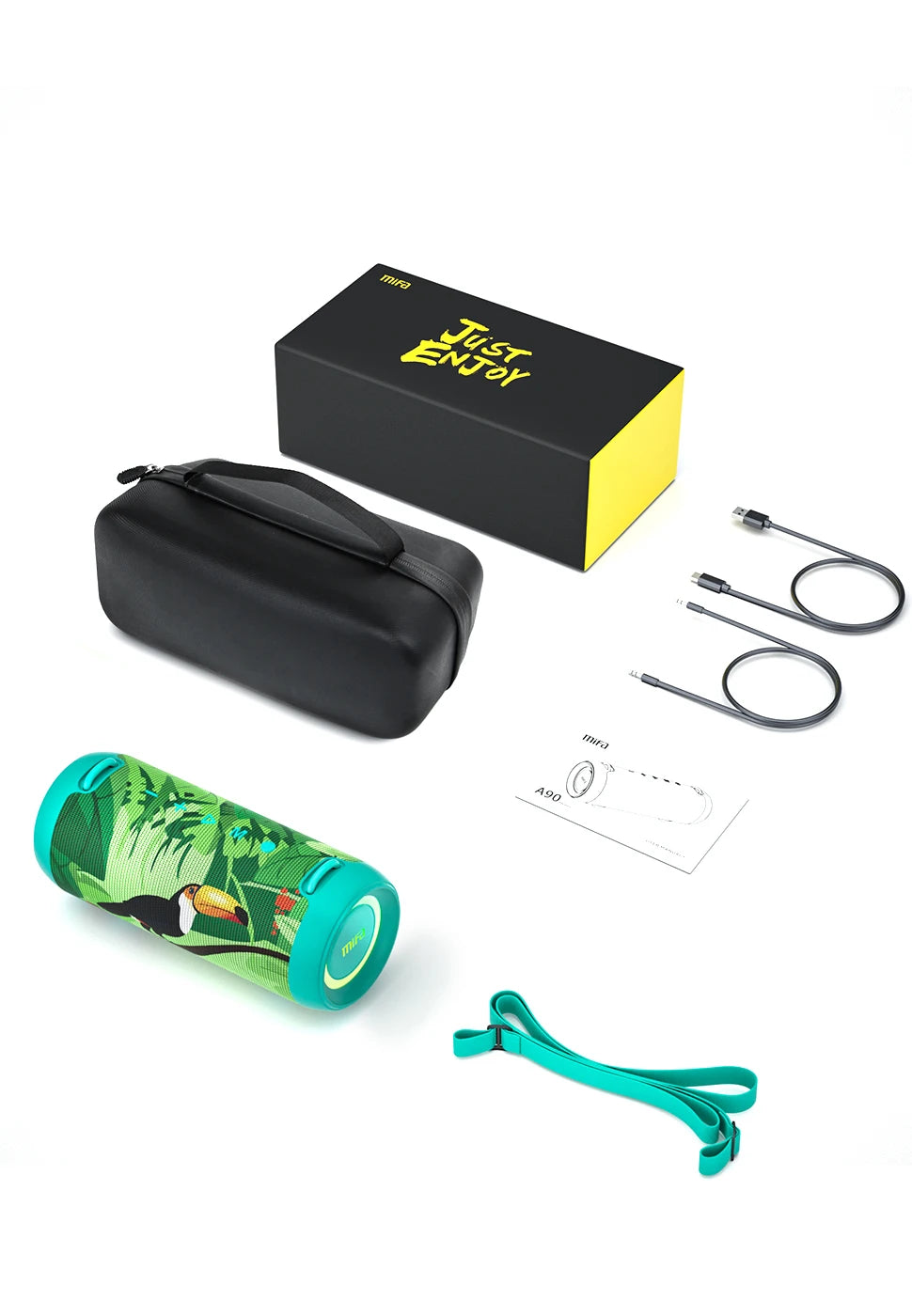 Caixa de Som Bluetooth Mifa A90 Verde